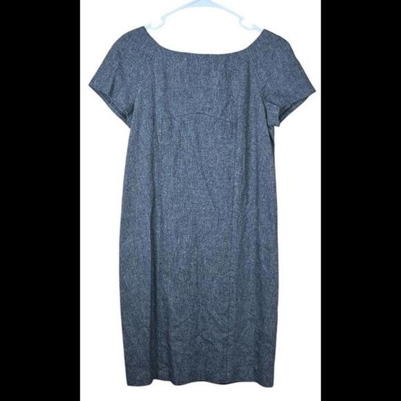 Zara Basic Women's Dress Sleevless Grey‎ Color Sz Small Wool Blend Back Zipper - Picture 1 of 4